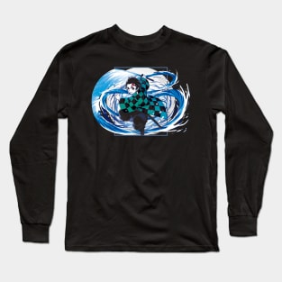 Guardians of the Night - Tanjiro Long Sleeve T-Shirt